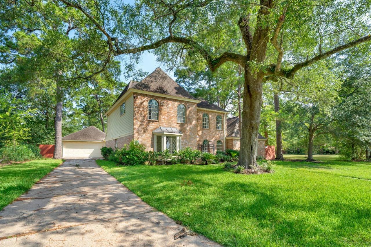 Villa Pool Oasis Games Wifi Bbq Yard Sleep 16 Houston Exterior foto